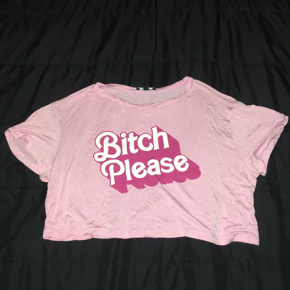 ⭐️Cropped Pink Tee⭐️